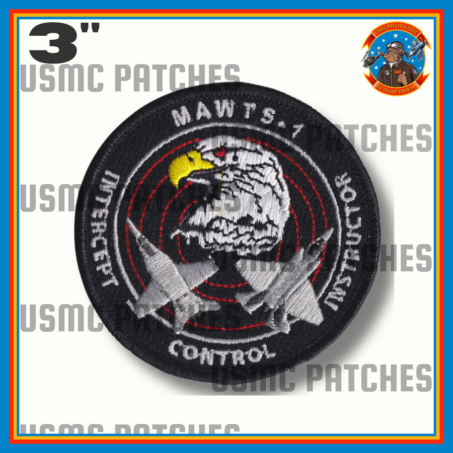 Official MAWTS-1 Intercept Control Instructor Shoulder Patch