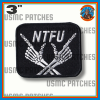 Official VFA-211 Checkmates Halloween Shoulder Patches