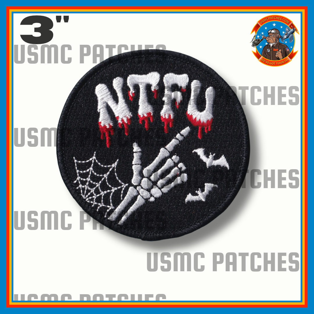 Official VFA-211 Checkmates Halloween Shoulder Patches