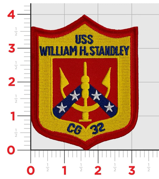 Officially Licensed US Navy USS Standley CG-32 Patch