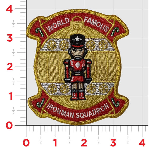 Official VQ-3 Ironmen Christmas Patch