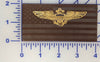 Brown / Naval Aviator Wings / With Velcro