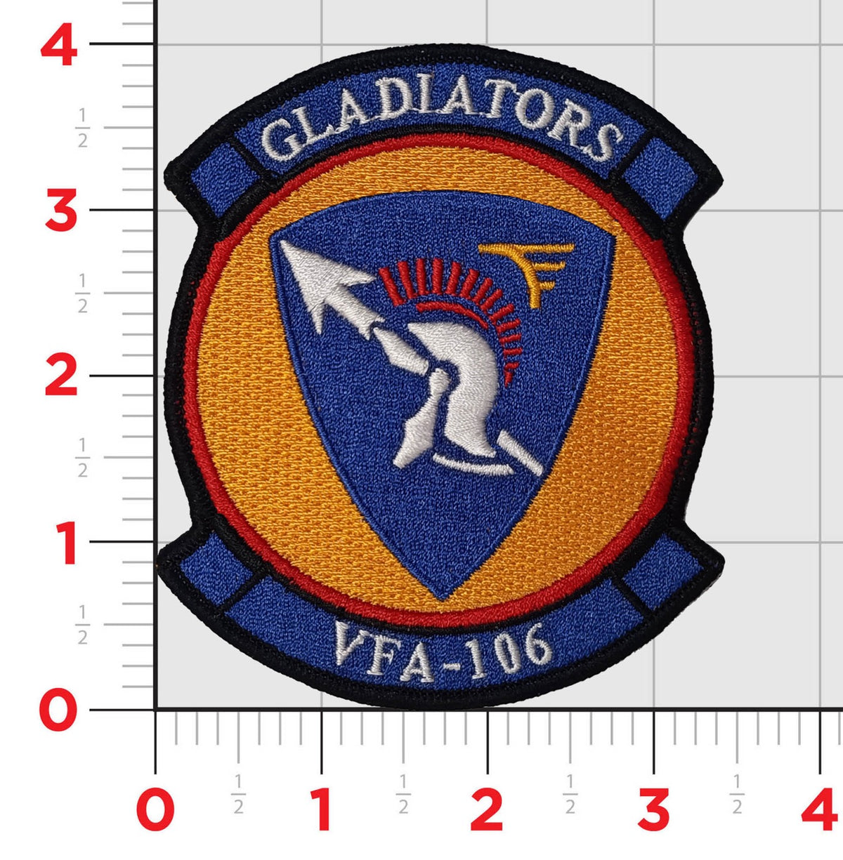 Officially Licensed US Navy VFA-106 Gladiators Patch