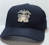 Navy and USMC Laser Cut Insignia Ball Caps