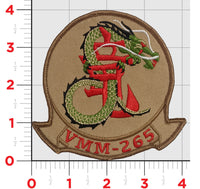 Officially Licensed USMC VMM-265 Dragons Chest Patches