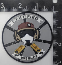 Official HMH-466 Wingwalker PVC Shoulder Patches