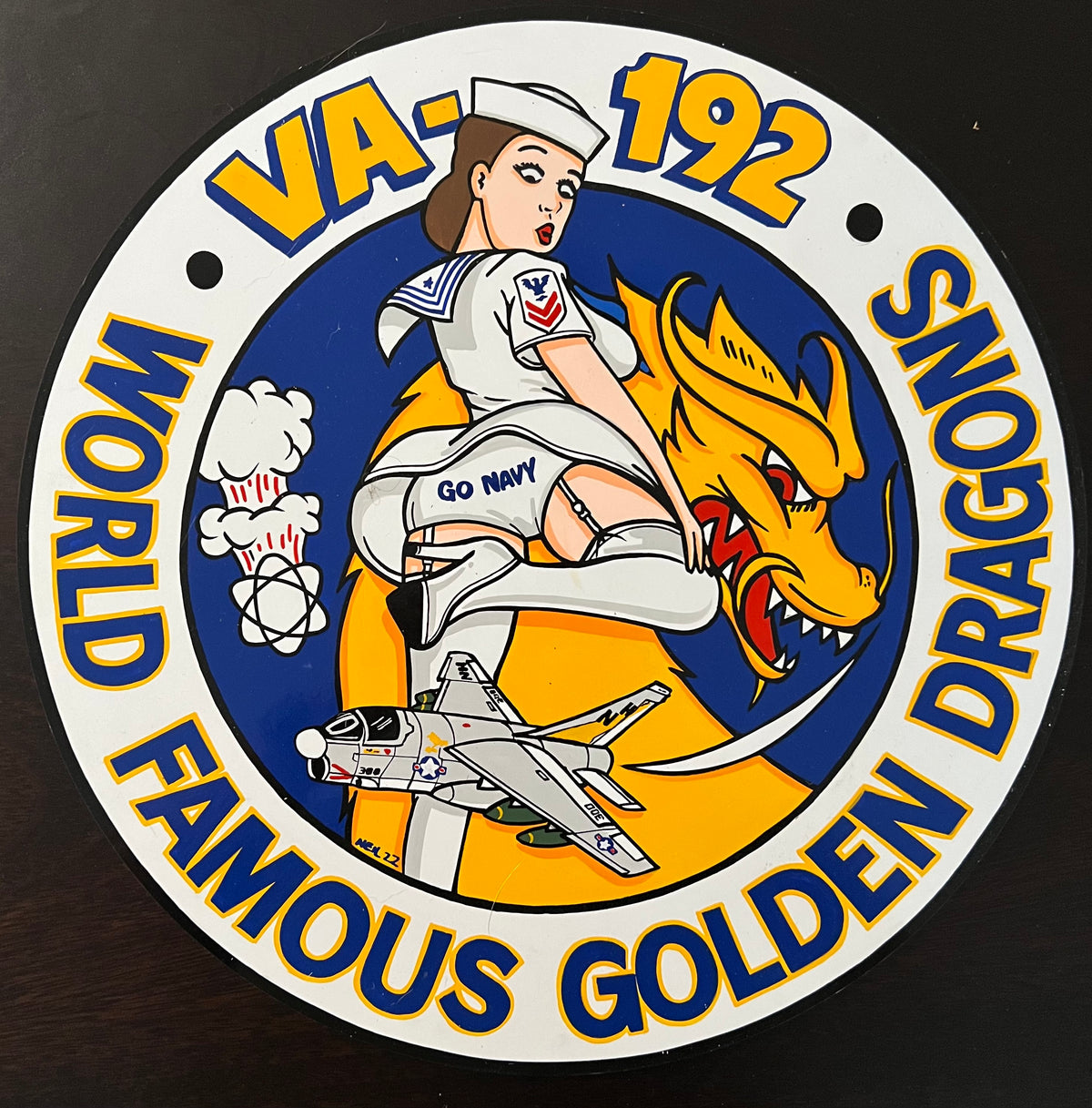 Hand Painted Metal Signs by Phantom Graphics