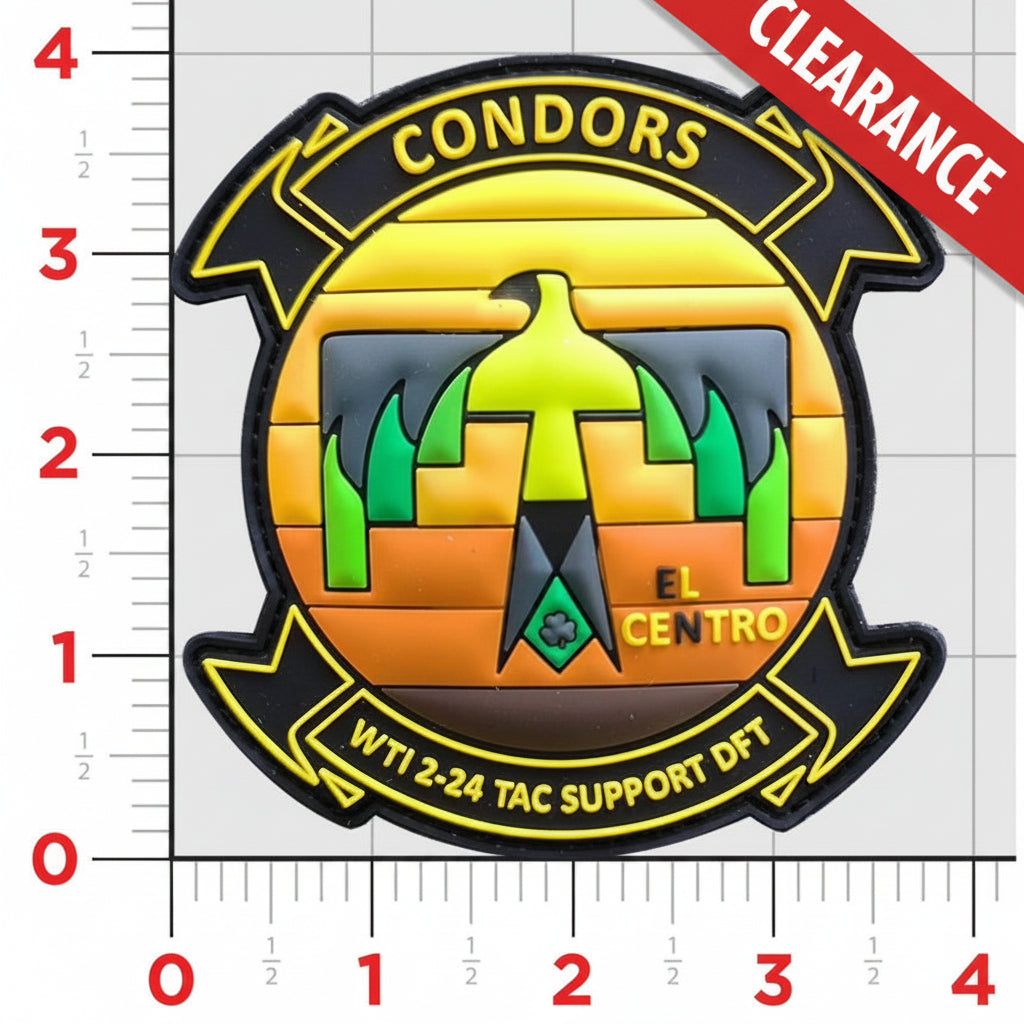 Official HMH-464 El Centro WTI Det 2-2024 PVC Patch