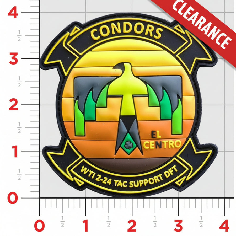 Official HMH-464 El Centro WTI Det 2-2024 PVC Patch