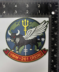 Official VMM-261(REIN) Raging Bulls Deployment Patch