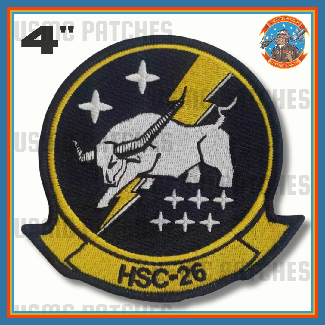 Officially Licensed US Navy HSC-26 Chargers Squadron Patch