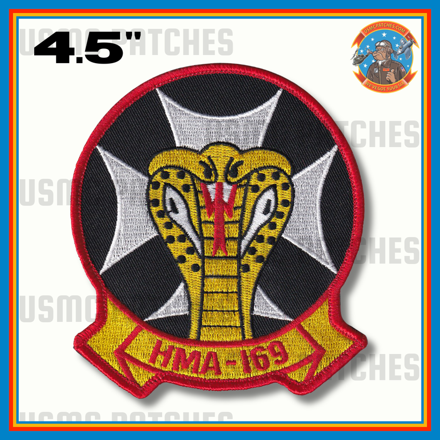 Officially Licensed USMC HMA-169 Vipers Patch