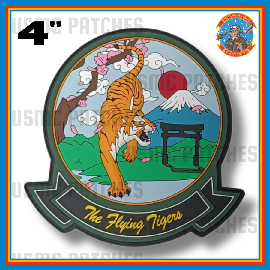 Official VMM-262 Flying Tigers 2026 Tail Flash Chest Patch