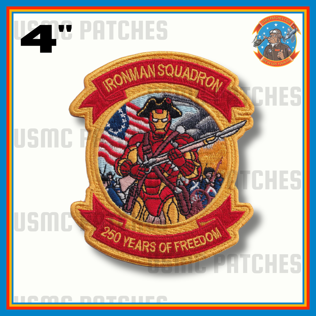 Official VQ-3 Ironmen 250th 4th of July Command Patch
