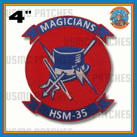 Officially Licensed US Navy HSM-35 Magicians Patch