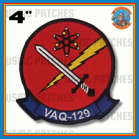 Officially Licensed US Navy VAQ-129 Vikings 2025 Patches