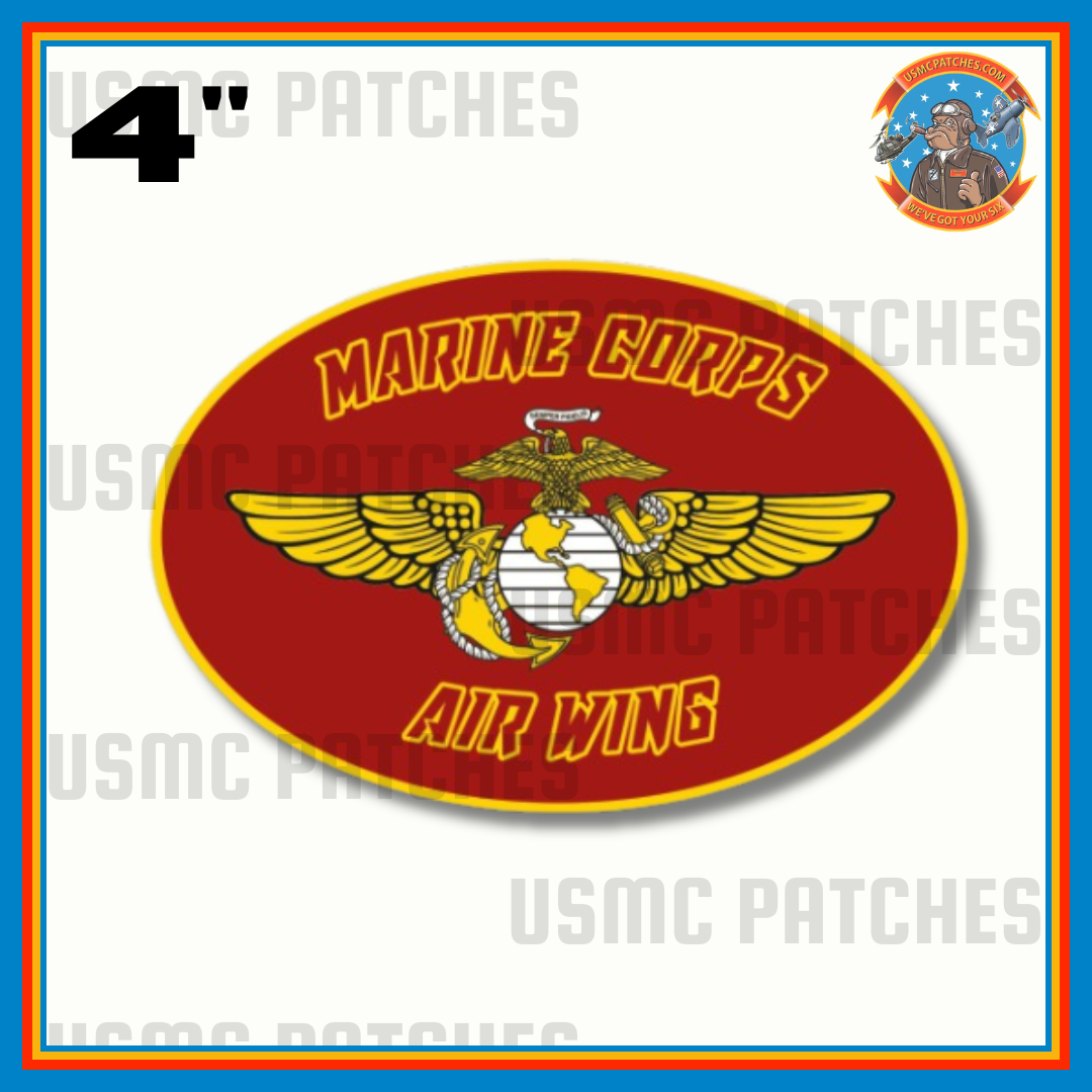 Officially Licensed USMC Marine Corps Air Wing Sticker