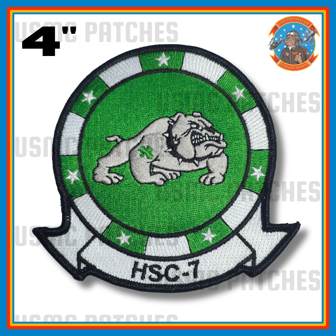 Officially Licensed US Navy HSC-7 Dusty Dogs Squadron Patch