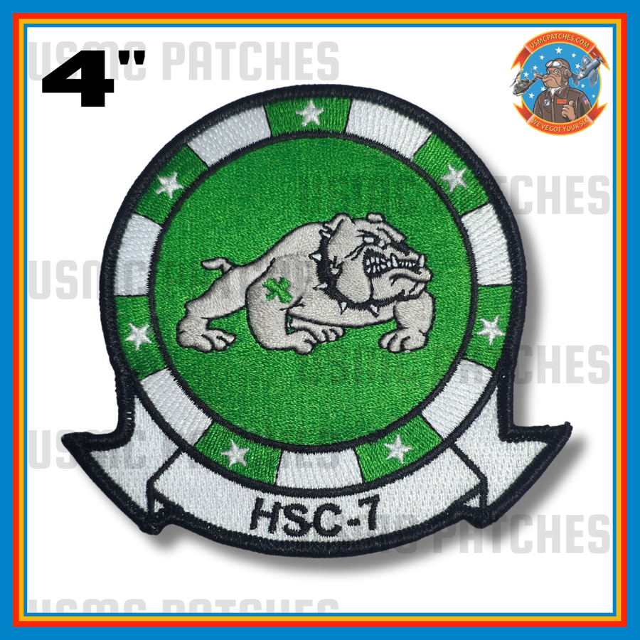 Officially Licensed US Navy HSC-7 Dusty Dogs Squadron Patch