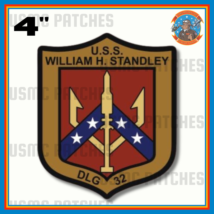 Officially Licensed USS William H Standley DLG-32 Sticker