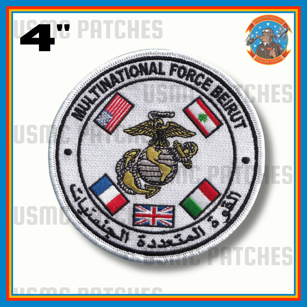 Officially Licensed Multinational Force Beirut patch