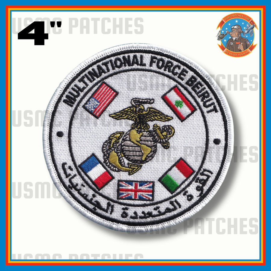 Officially Licensed Multinational Force Beirut patch