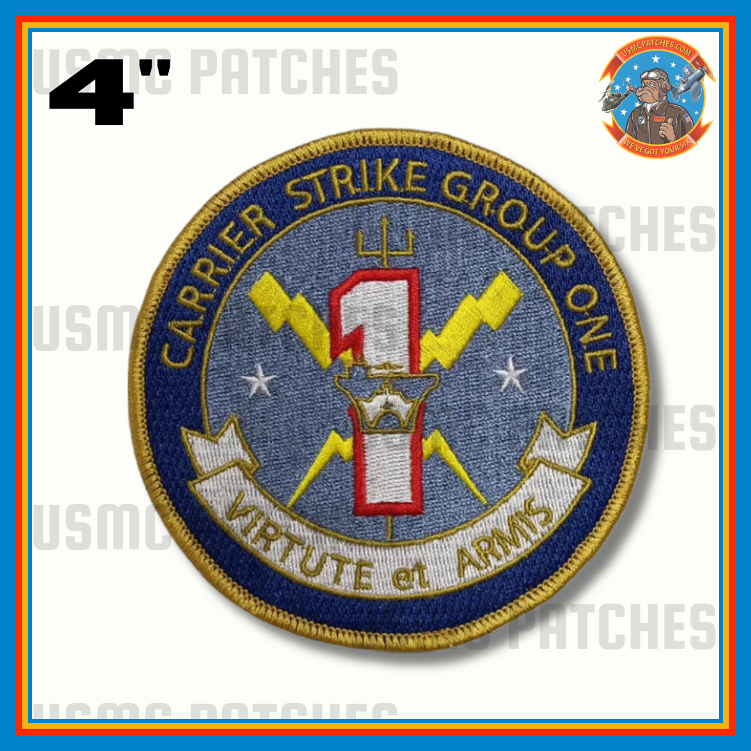 Officially Licensed US Navy Carrier Strike Group One patch