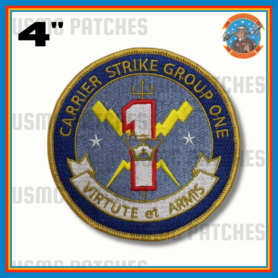 Officially Licensed US Navy Carrier Strike Group One patch