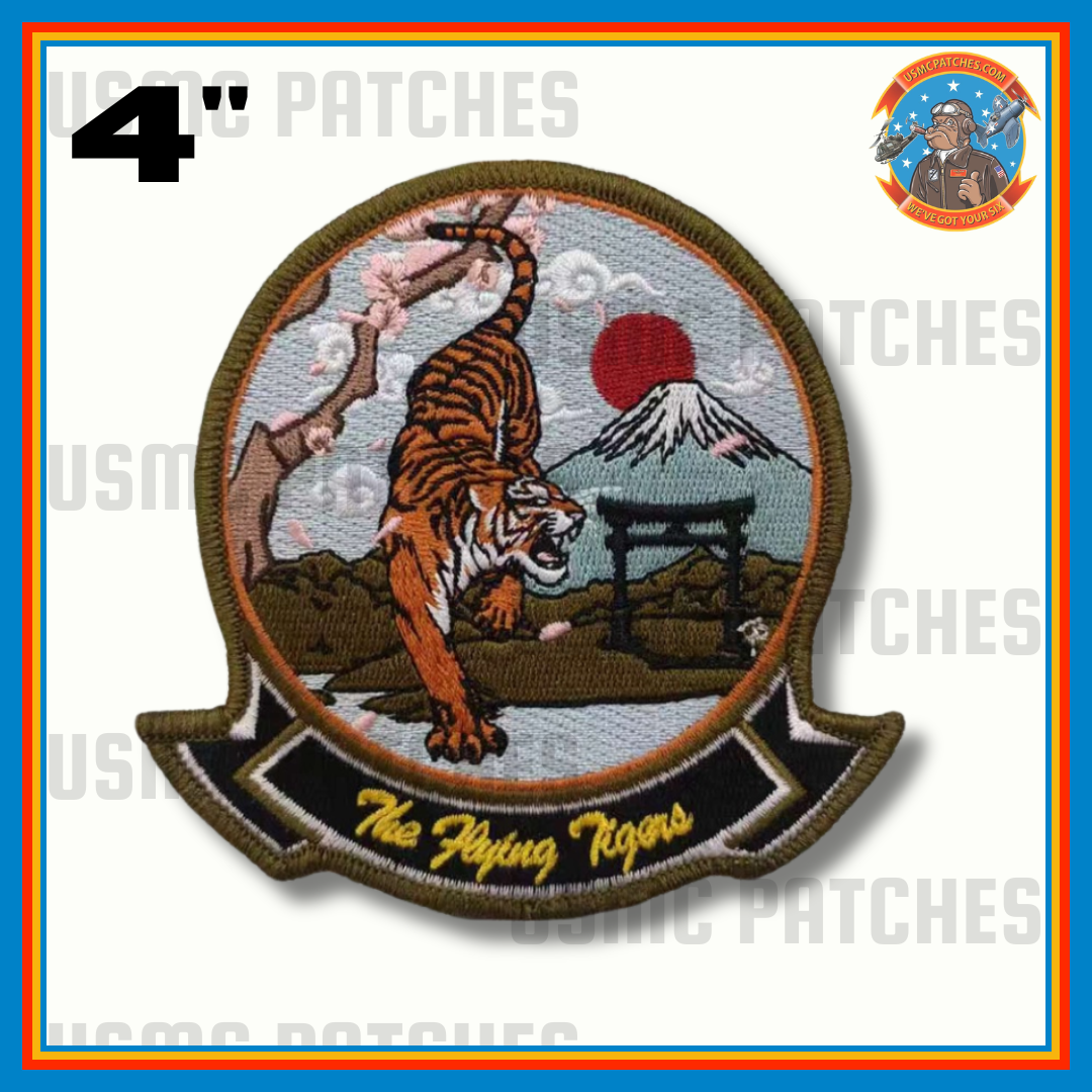 Official VMM-262 Flying Tigers 2026 Tail Flash Chest Patch