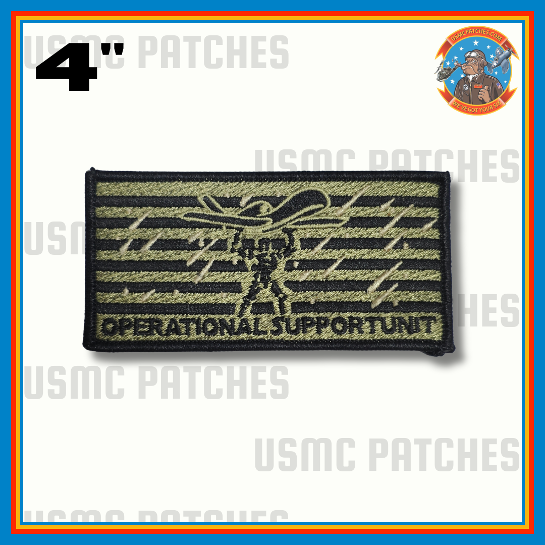 Official Operational Support Unit Flag Patch