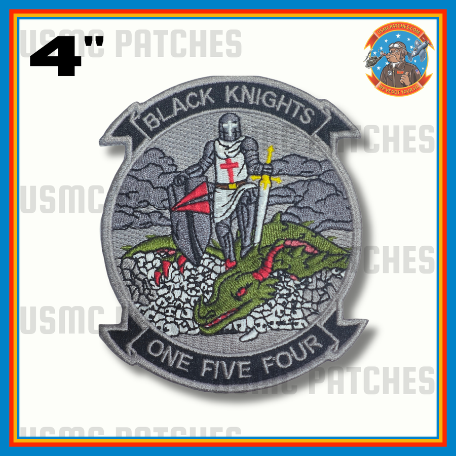 Official VFA-154 Black Knights Dragon Slayer Patch