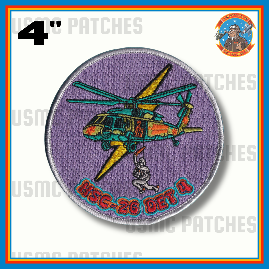 Official HSC-26.4 Chargers Mystery Machine MH-60 Det Patch