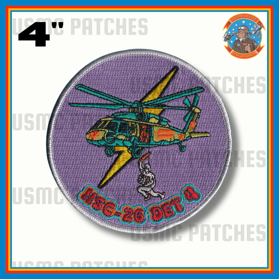Official HSC-26.4 Chargers Mystery Machine MH-60 Det Patch