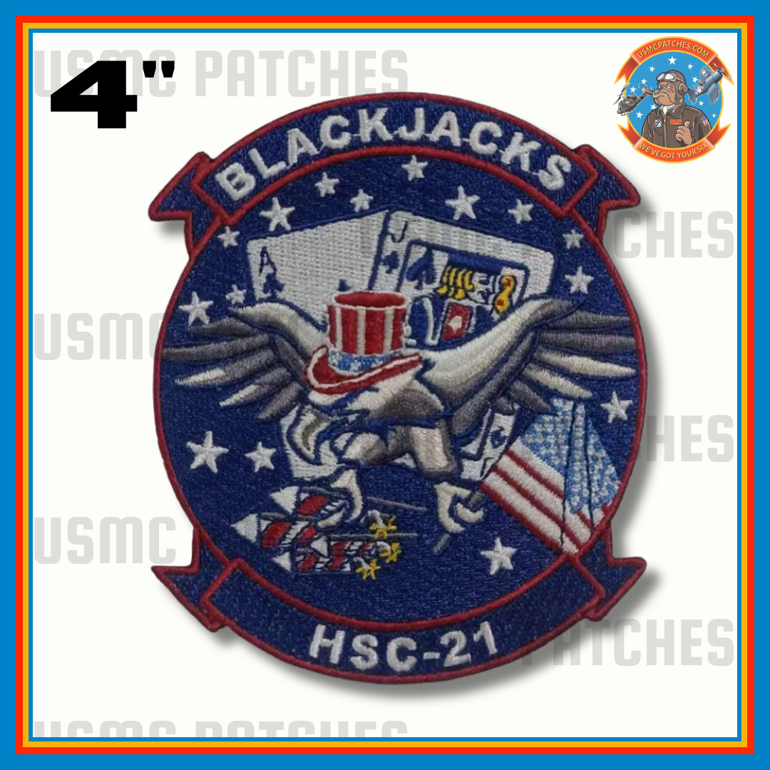 Official HSC-21 Blackjacks 4th of July Patch