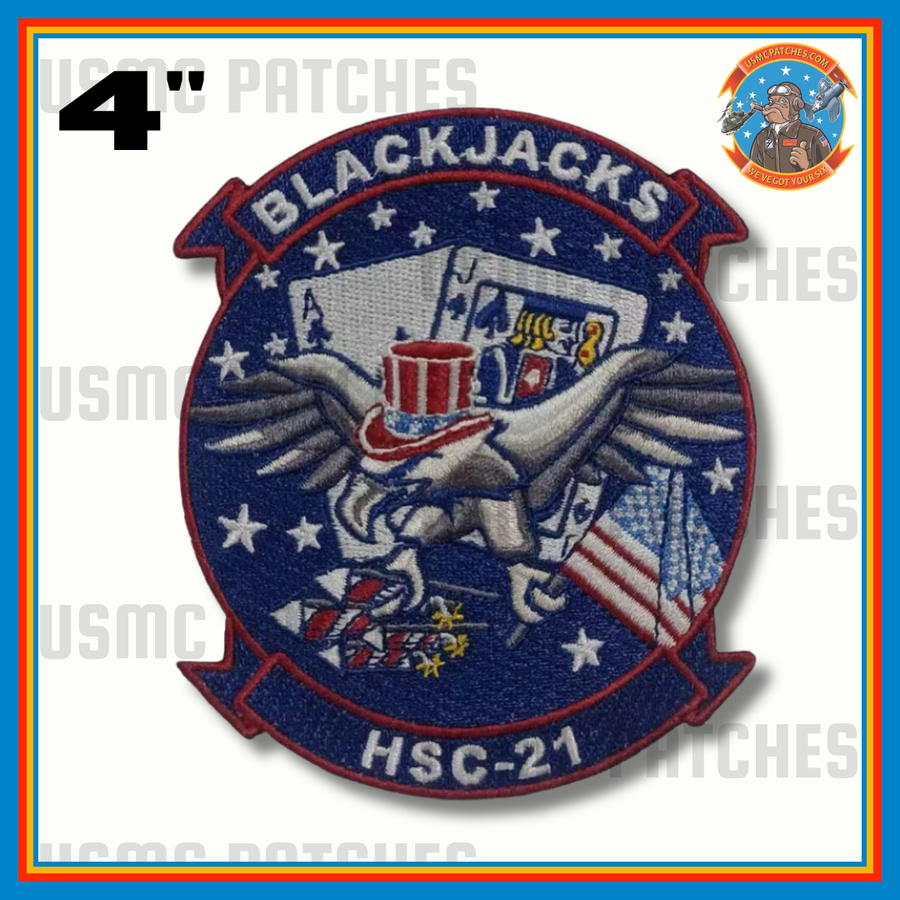 Official HSC-21 Blackjacks 4th of July Patch