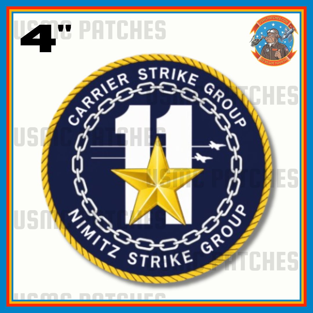 Officially Licensed US Navy Carrier Strike Group 11 Sticker