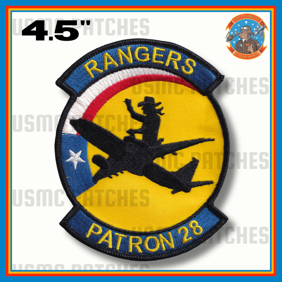 Official VT-28 Patron 28 Rangers  P-8 Patch
