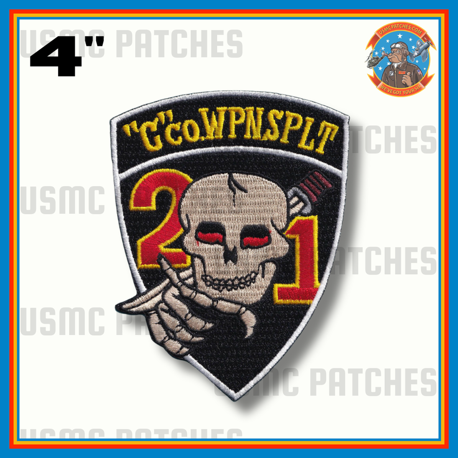 Official G Co 2/1 Weapons Platoon Patch