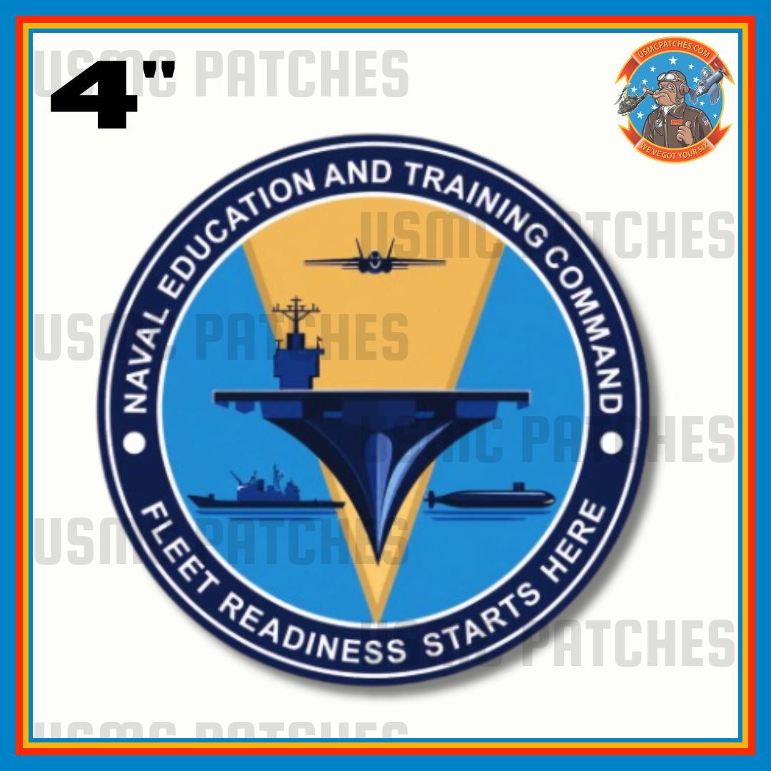Officially Licensed US Navy Naval Education And Training Command Sticker