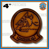 Officially Licensed US Navy VP-45 Pelicans Leather Squadron Patch