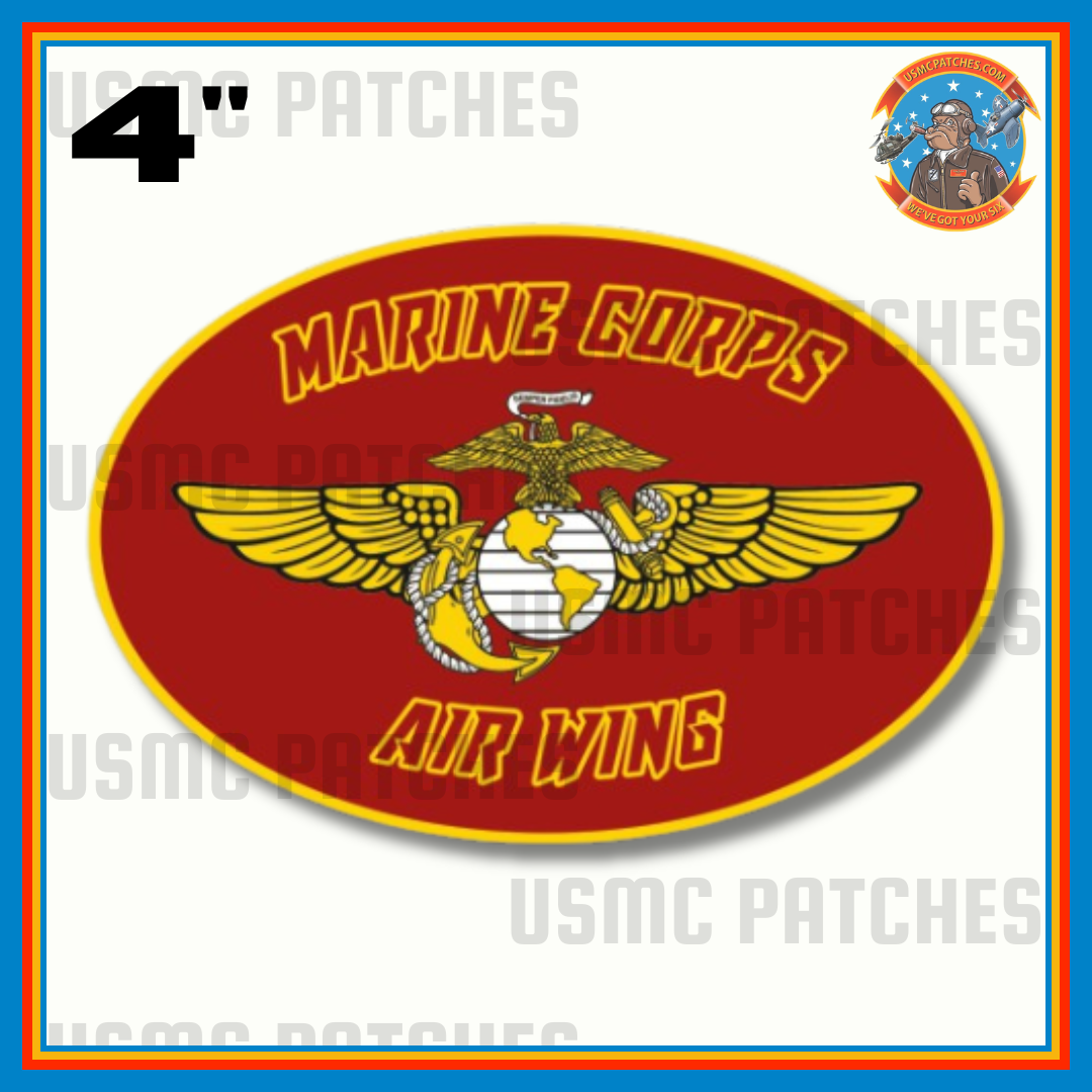 Officially Licensed USMC Marine Corps Air Wing Sticker