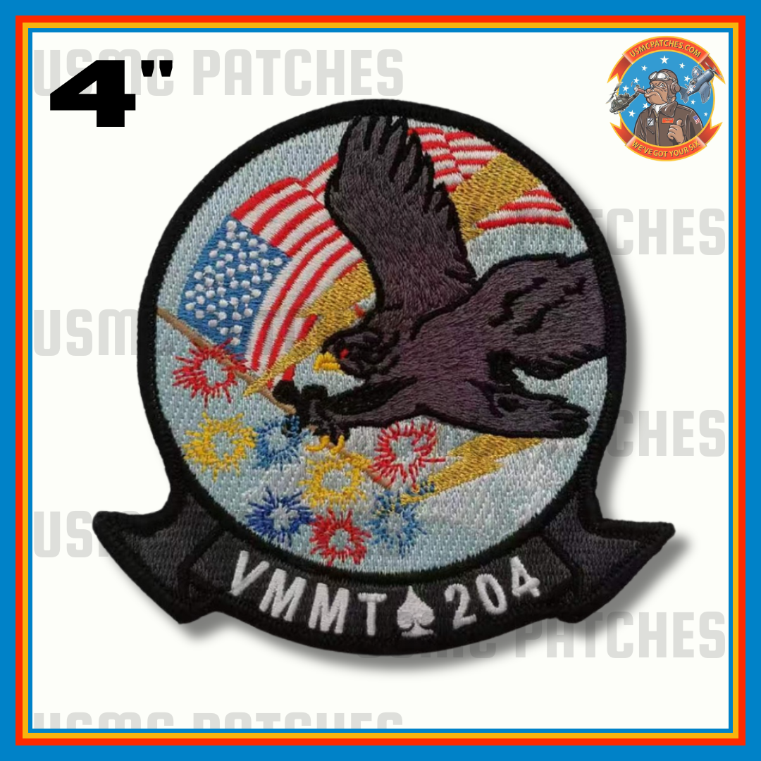Official VMMT-204 Raptors 4th of July Patches