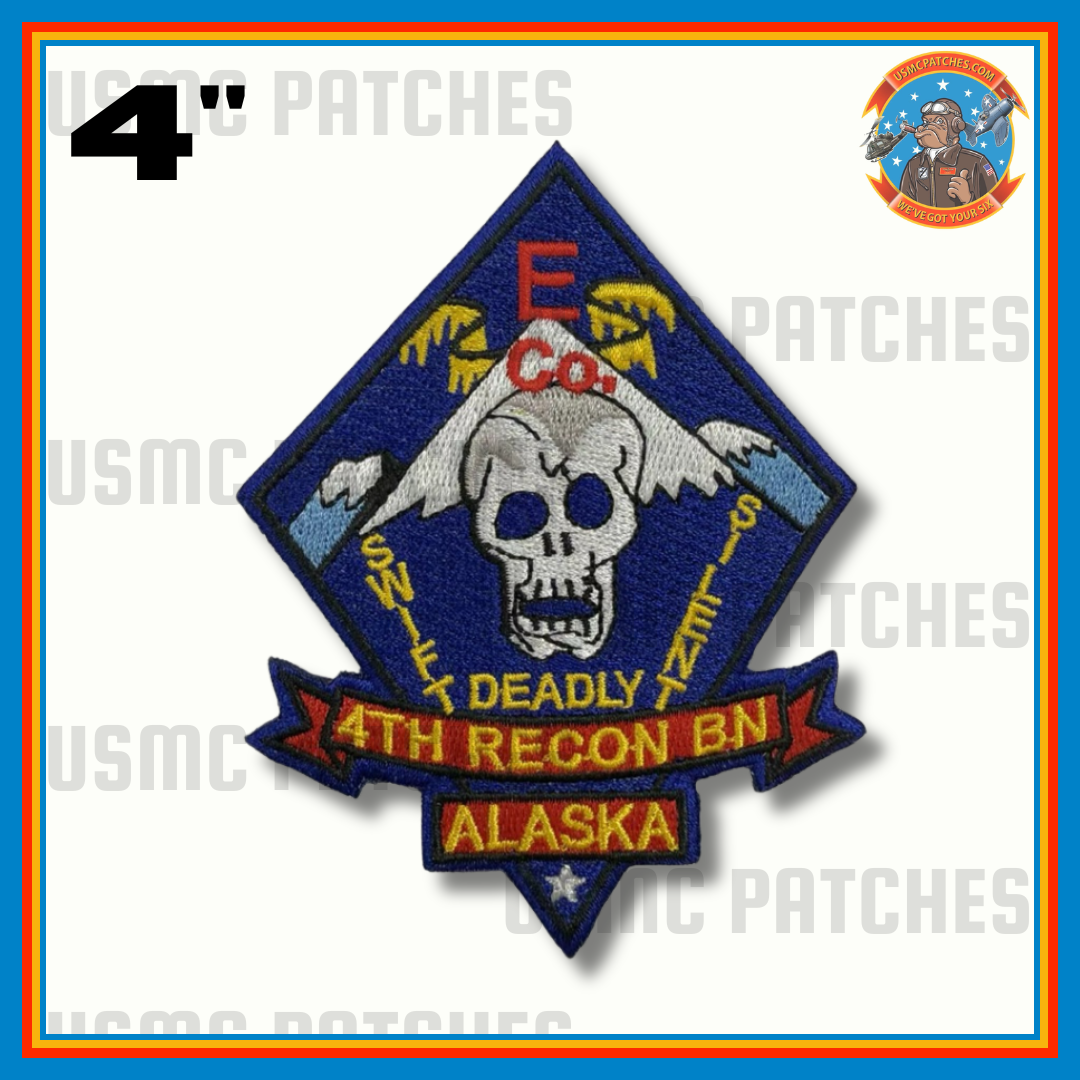 Officially Licensed E Co. 4th Recon Battalion Alaska Patch