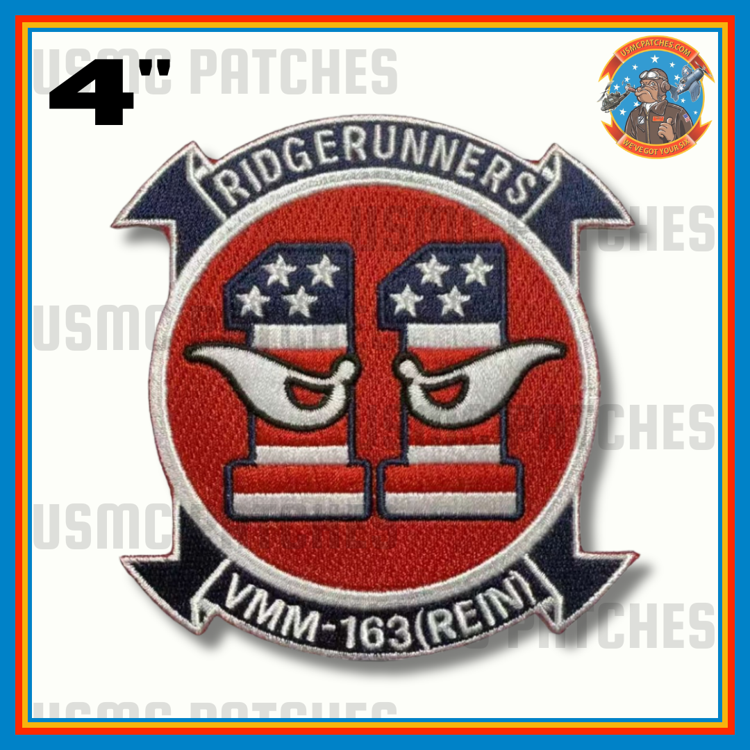 Official VMM-163 (REIN) 4th of July Patch