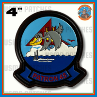 Officially Licensed US Navy VP-45 Pelicans Leather Squadron Patch