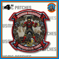 Official VQ-3 Ironmen Oktoberfest Chest Patch & Name Tags