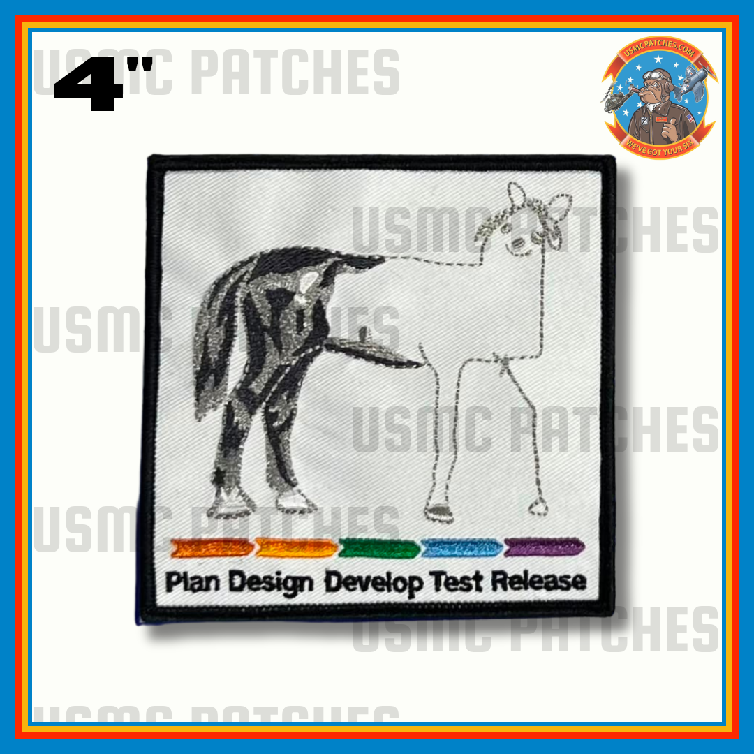 Official Navy Design, Development and Test Patch
