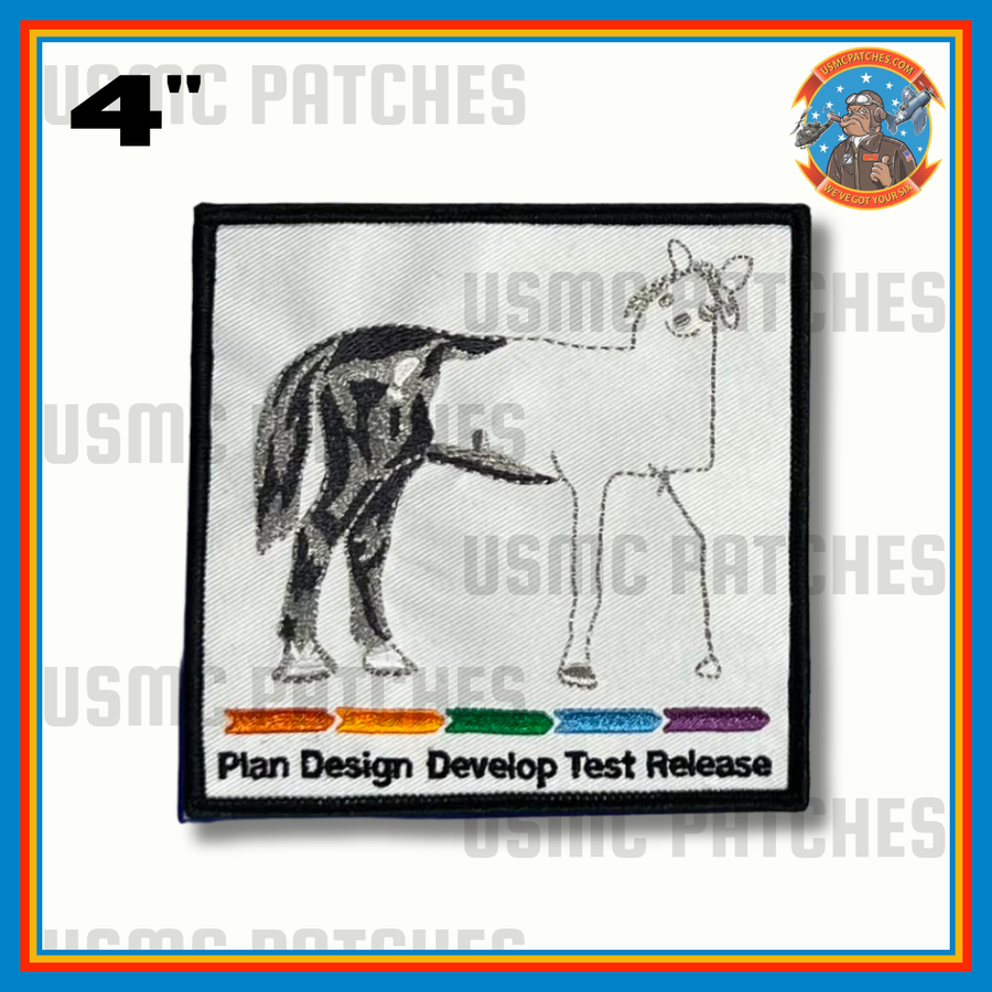 Official Navy Design, Development and Test Patch