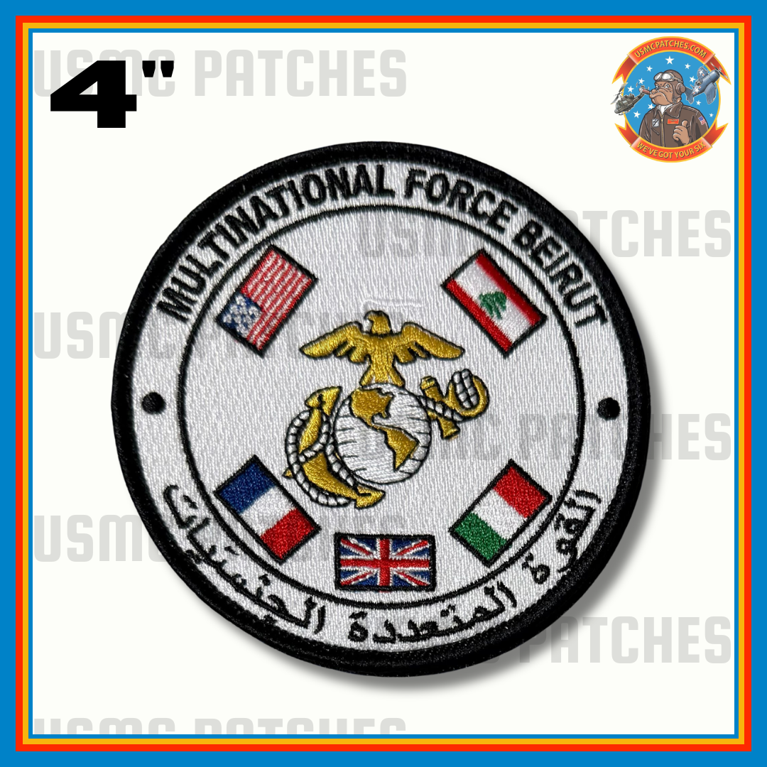Officially Licensed Multinational Force Beirut patch