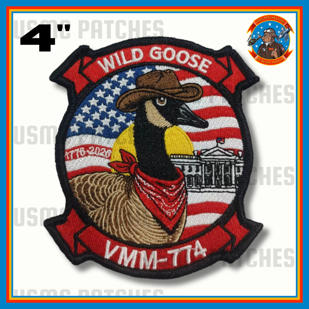 Official VMM-774 Wild Goose America 250th 4th of July Patch